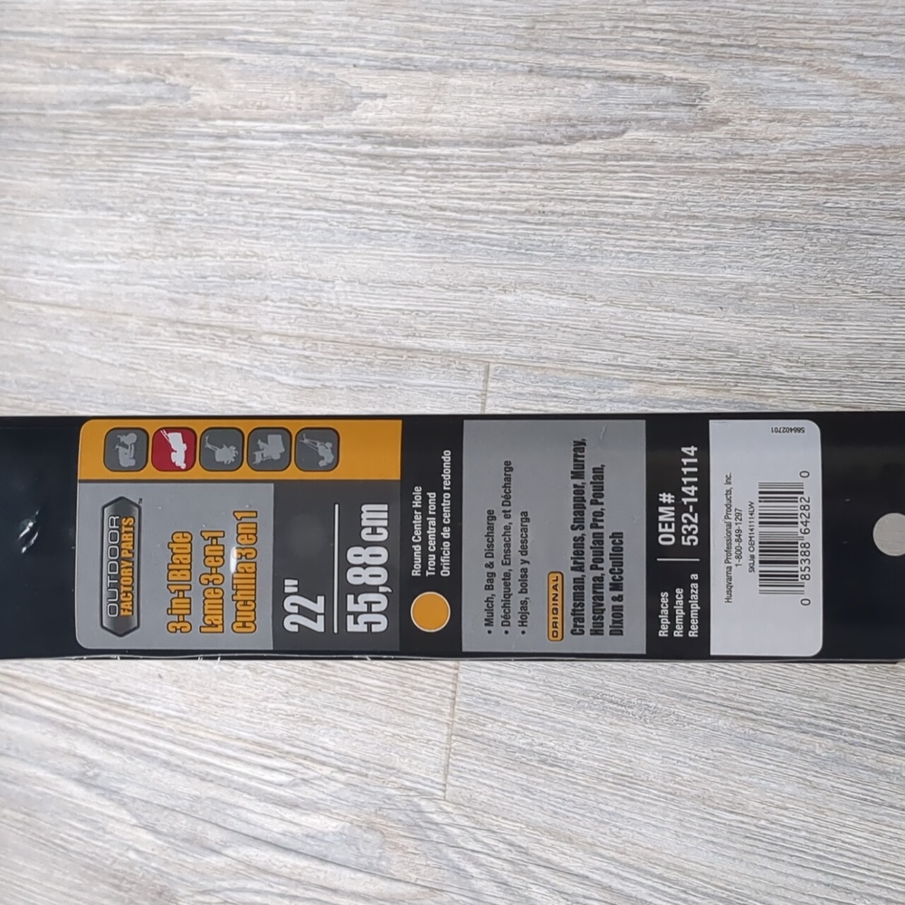 22 inch Mulching Blade
